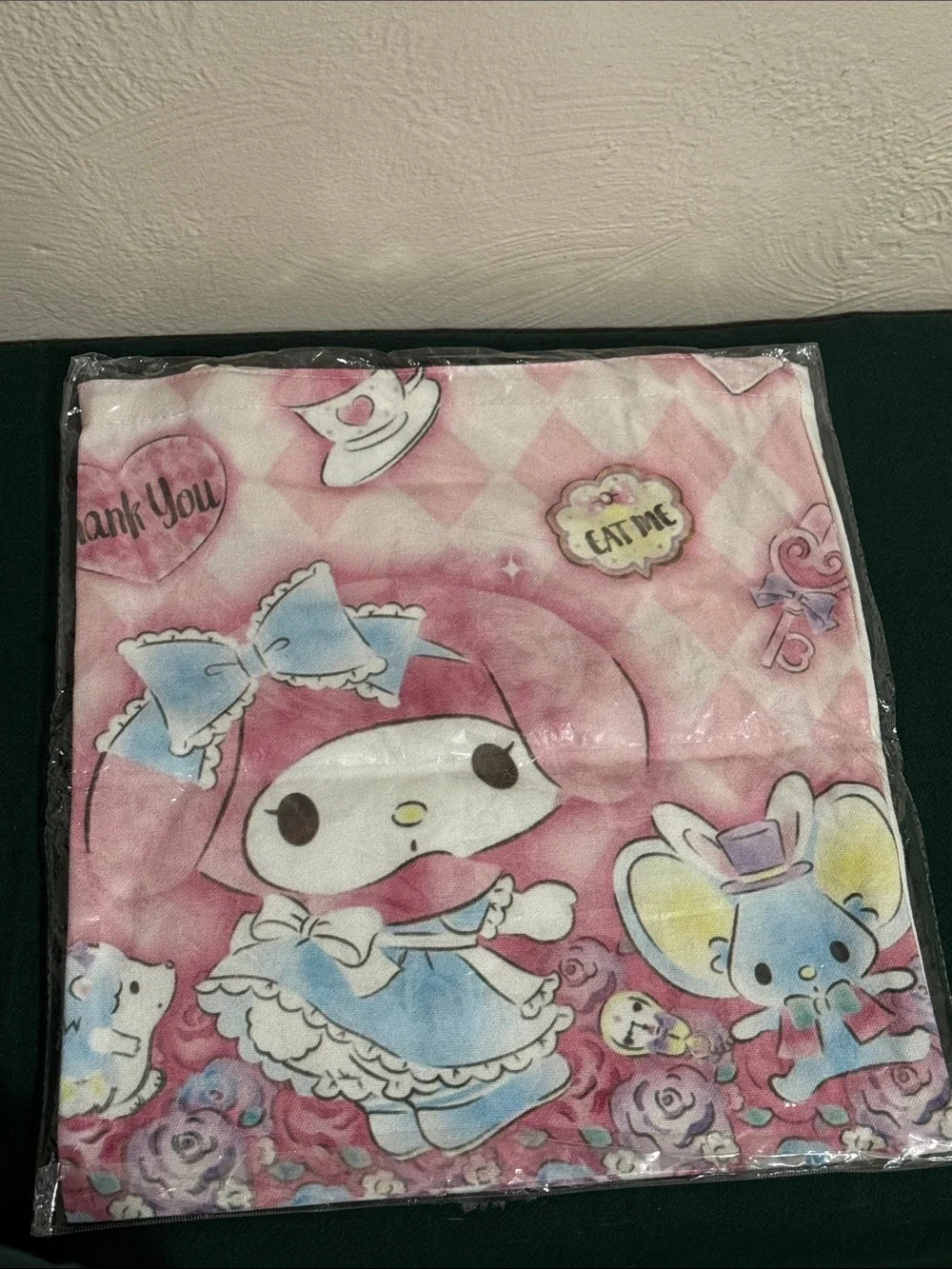 Sanrio My Melody Pink Kids Canvas Tote Bag- Cute Character Design